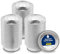 ebake Individual Pie Tins - 300 Pack Aluminium Foil Cases - 12cm x 4cm - Disposable for Pies & Desserts
