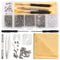 YIXISI 500 PCS Eyeglass Sunglass Glasses Repair Tool Kit, Spectacles Repair Screws Set, Eyeglass Repair Kit, with Screwdrivers, Silicone Nose Pads, Tweezer, Glasses Cloth, Silver