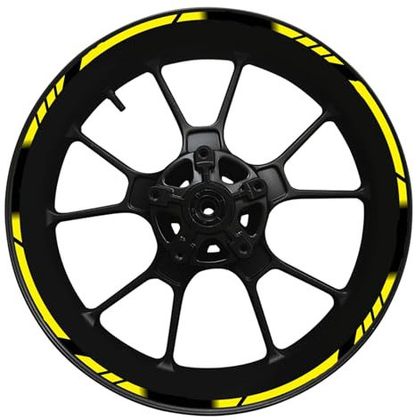 Zubehör CB 250 400 600 919 1000 R F Hornet Motorrad 17-Zoll-Radnaben-Aufkleber-Dekorationsset Für Honda-Felgenlogo, Reflektierender Aufkleber