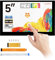 LUCKFOX for Raspberry Pi 5 Touch Screen - 5 inch DSI Display for Pi 5/4B/CM4/CM3 Support 3D Printing, Capacitive Touch 800x480, 178° Viewing Angle, Toughened Glass LCD Panel for Raspberry Display