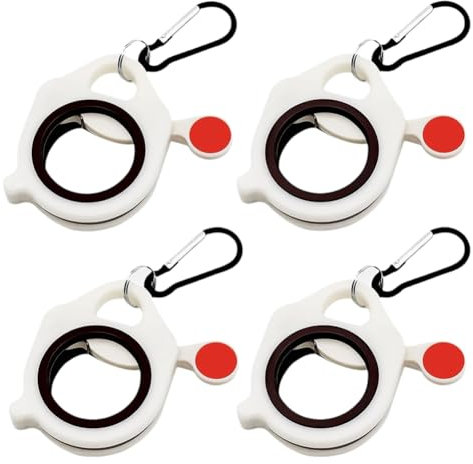 Rkbcjqa Zip Tie Organizer Cable Tie Organizer Holder Glow in The Dark Strong Efficient Solution 4PCS