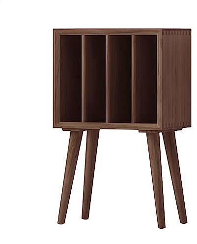 Estante Para Guardar Discos, Soporte Para Tocadiscos, Soporte Para Exhibir Discos De Vinilo Con 4 Gabinetes, Soporte Para Tocadiscos De Pino Retro, Mesita De Noche Para Dormitorio, Sala De Estar, Ofi