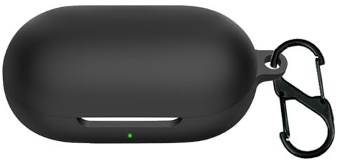 Funda de silicona para auriculares Sony WF-C500 Bluetooth, funda protectora para Sony WF-C500 (negro)