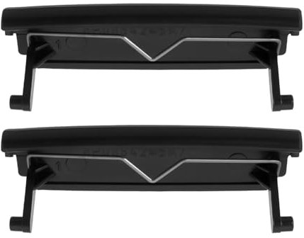 VGOL 2 Piezas de Clip de Cierre de Tapa de Reposabrazos de Consola Central de Coche Compatible con Audi A3 8P 2003-2012 OE 8P0864245P 70 X 19,2 Mm Accesorios para Coche Color Negro