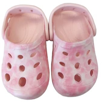 RGJ Sabots camouflage bleu marine pour enfants, Rose Tie Dye., 28/30 EU