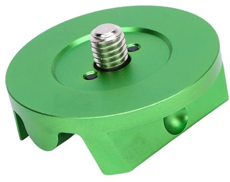 Bewinner Telescope Ball Head Adapter, Latitude Base for Sky Watcher, Aluminum Alloy DSLR Camera Ball Head Connection Pedestal Astronomical Telescope Accessory (Green)