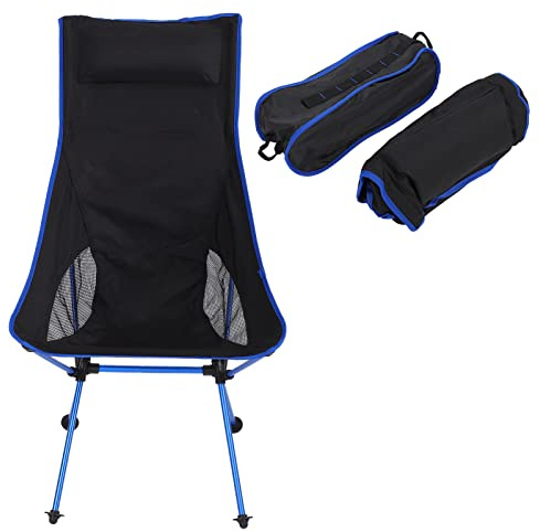 PODSJD Chaise Quechua Pliante en Aluminium - Petit Tabouret léger, étanche et Respirant - siège Confortable pour Camping, pêche, Plage et Voyage en extérieur
