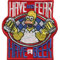 Have no Fear Have a Beer Homer Simpson Oktoberfest Bayern Aufnäher Patch