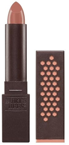 Burt’s Bees 100% Natürlich Lippenstift, Langlebige Feuchtigkeitsspende Nile Nude Farbe, 1er Pack x 3,4g