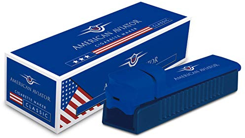American Aviator Stopfmaschine Classic für King Size Hülsen 8 mm manuelle Zigarettenmaschine Stopfer