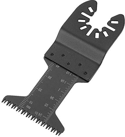 Outil Multifonction Oscillant en Métal et Bois, 20 Lames de Scie à Dents Longues Oscillantes de 44 Mm pour Fein