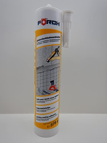 FÖRCH UNTERDECKBAHNKLEBER UNTERDECKBAHN KLEBER UV BESTÄNDIG NAGELDICHTUNG 310ML (1)