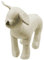 RIVNN Schaufensterpuppen, Leder, stehend, für Hunde, Spielzeug, Tierladen, Schaufensterpuppe, Größe S