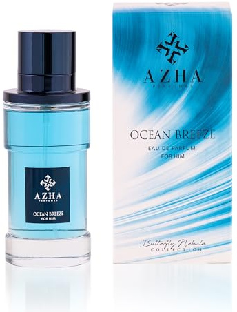 Butterfly Nebula Collection Ocean Breeze by Azha für Herren, 100 ml, EDP-Spray