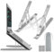 AUXHCYL Laptop Stand for Desk, Ergonomic Adjustable Laptop Riser, Aluminum Portable Laptops Holder, Compatible with Macbook, Lenovo, Dell, HP, Air Pro, Samsung and More 10-15.6 Notebook & Tablet