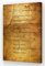 The Ten Commandments Poster Vintage Gerahmte Bibelschrift Wandkunst Bilder Drucke Christliche Zitate Wanddekoration Leinwand Wandbehang Kunstwerk (40,6 x 61 cm, gerahmt)