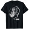 Rocket League T-Shirt Schwarz Klein U-Ausschnitt Kurzarm Klassische Passform Rocket League Blast Kanji Design