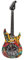 Akozon Gitarren-Wanduhr, Dekoration für Zuhause, Schlafsaal, Schlafzimmer, Realistische Simulation, Zeitgenau (5680 Gitarre)