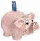 Jumbo Sparschwein XXL glasiert | Großes Sparschwein für Münzen & Scheine | Edle Spardose | Dekoratives Geschenk | Sparen mit Stil | Robust, rutschfest, aus Keramik | 24x16,5 cm