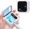 Uv Zahnbürste Sterilisator Toothbrush Sanitizer Zahnbürstenhalter Ohne Bohren mit Digitaler Anzeige, Dualmodus, 99% Keimbeseitigungsrate