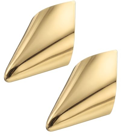 QUARKZMAN 2 Piezas Protectores Metálicos para Puntas de Zapatos Dorado 32mm | Tapas para Tacones Cubierta Duradera para Puntas de Calzado Cabezal de Punta