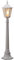 Konstsmide Firenze 7215-250 Wegeleuchte B: 23,5cm T: 23,5cm H: 120cm / 1x100W / IP43 / lackiertes Aluminium / matt-weiß