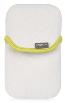 Speedlink Leaf Schutzhülle für den Nintendo DSi und DSi Lite (schützt vor Kratzern und Schmutz, widerstandsfähiger flexibler Stoff) weiß-grün