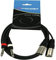 Accu Cable AC-2XM-2J6M/5 - Cable de audio (2 conectores XLR macho a 2 conectores jack mono 6,3 mm)