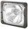 HELLA 1AA 004 109-031 asymmetrisch-Hauptscheinwerfer - 24/12V - Referenzzahl: 10 - Einbau - Lichtscheibenfarbe: transparent - Stecker: Flachstecker - vorne rechts/vorne links