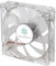 SilverStone SST-FN121-P-RL - Ventola regolabile serie FN 120mm, Low Noise, High Airflow, 9 pale, 4x LED Rossi
