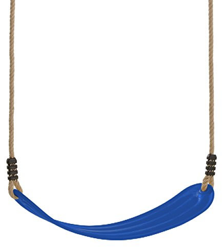 Gartenpirat Elastischer Schaukelsitz blau aus Kunststoff