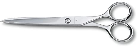Victorinox Profi Haushaltsschere Sweden, Extra Scharfe Klinge, 18 cm, Rostfreier Stahl, grau