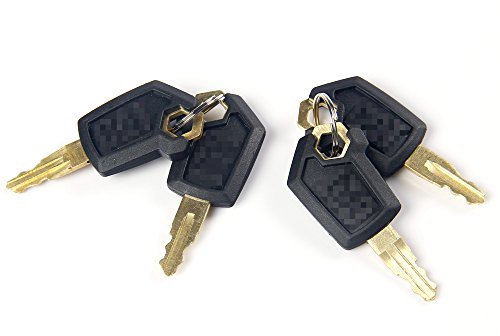 GAOHOU®Hi-elec 5P8500 Lot de 4 clés de contact Compatibles avec chenillé Caterpillar CAT