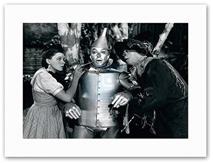 Wee Blue Coo STILL WIZARD OZ GARLAND BW Poster Film Canvas art Prints