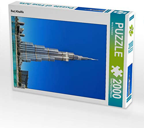 CALVENDO Puzzle Burj Khalifa 2000 Teile Puzzle hoch | 2000 Teile Lege-Größe 67 x 90 cm Foto-Puzzle für glückliche Stunden