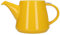 London Pottery Hi-T Théière avec filtre et plateau d'égouttement intégré, en grès, miel, 4 tasses (1 litre)