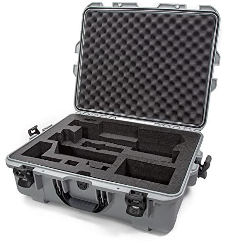 Nanuk 945 Waterproof Hard Case with Foam Insert for Zhiyun Crane 3 Lab - Silver