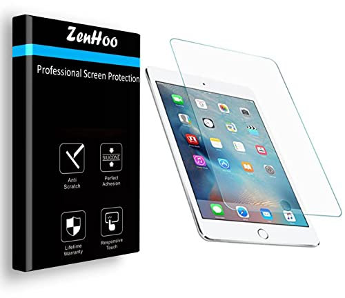 ZenHoo - Protector de pantalla de cristal templado para iPad 9.7 (6ª generación, 2018), iPad 9.7 (5ª generación, 2017), iPad Pro 9.7, iPad Air 2, Air 1, anti luz azul