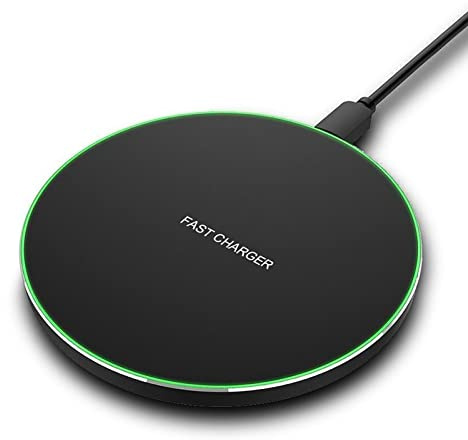 Fast Wireless Charger,20W Max Wireless Charging Induction Pad,Black