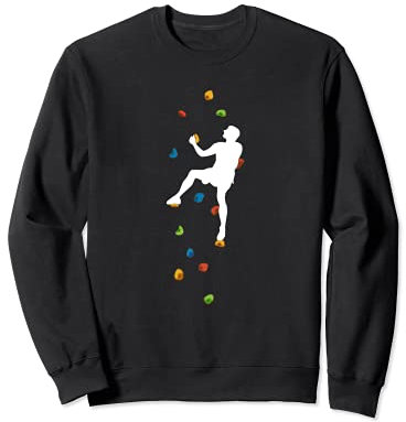 Bouldern - Bergsteigen Freiklettern Klettern Sweatshirt