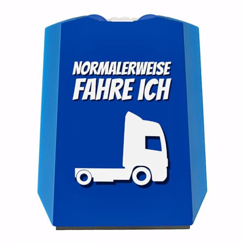 Parkscheibe mit Spruch: Normalerweise fahre ich Lastwagen Geschenk für einen LKW-Fahrer zum Geburtstag oder als Mitbringsel zum Führerschein tolle Geschenkidee