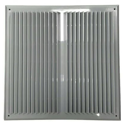 Griglia di ventilazione per aerazione, 450 x 450 mm, con zanzariera da 18 x 18 pollici, rete anti-insetti