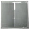 Griglia di ventilazione per aerazione, 450 x 450 mm, con zanzariera da 18 x 18 pollici, rete anti-insetti