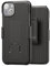 Encased DuraClip Holster Designed for iPhone 14 PLUS Case with Belt Clip and Kickstand (Matte Black)