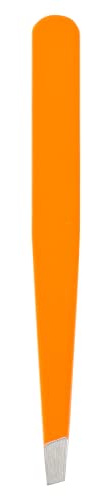 ColourBurst Full Slant Tweezer Assorted Colour | Precision Control for Eyebrow Shaping, Durable Stainless Steel, Multi-Purpose Tool for Splinter Removal & First Aid