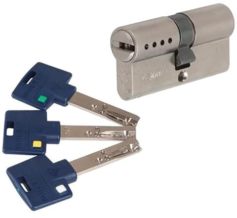 Cylindre MTL600 262S+ 90 40-50 NM PAN MULTLOCK 3 Clés PVC bleu - EUM6P4050XX3PBLVA