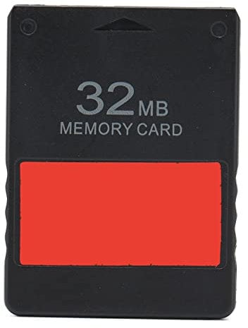 SYH&AQYE 32MB Game Memory Card, Plug and Play High Speed FMCB V1.966 Memory Card for PS1 PS2 Games