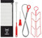 UTOBEST Trinkblase Reinigungsset, Wasserblase Reinigungsbürste 4 in 1, für Universal Wasserspeicher, rot, 1 Set