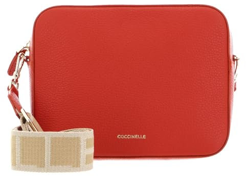 Coccinelle Tebe - Umhängetasche 19 cm tangerine