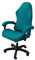 Zephylix Gaming Chair Slipcover, Stretch Seat Chair Cover Stretchable Computer Chair Covers for Armchair, Swivel Chair, Gaming Chair,Computer Boss Chair (Atrovirens)